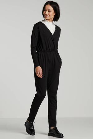 jumpsuit Odette van biologisch katoen zwart