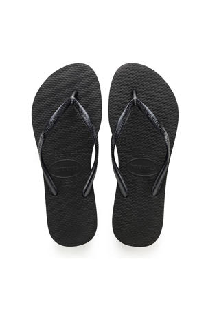 teenslippers zwart