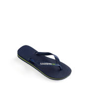 thumbnail: Havaianas Brasil Logo  teenslippers donkerblauw
