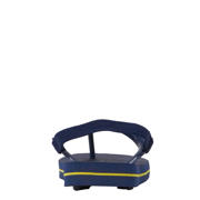 thumbnail: Havaianas Baby Brasil Logo II  teenslippers met hielbandje blauw