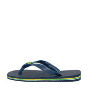 thumbnail: Havaianas Brasil Logo  teenslippers donkerblauw