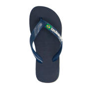 thumbnail: Havaianas Brasil Logo teenslippers donkerblauw