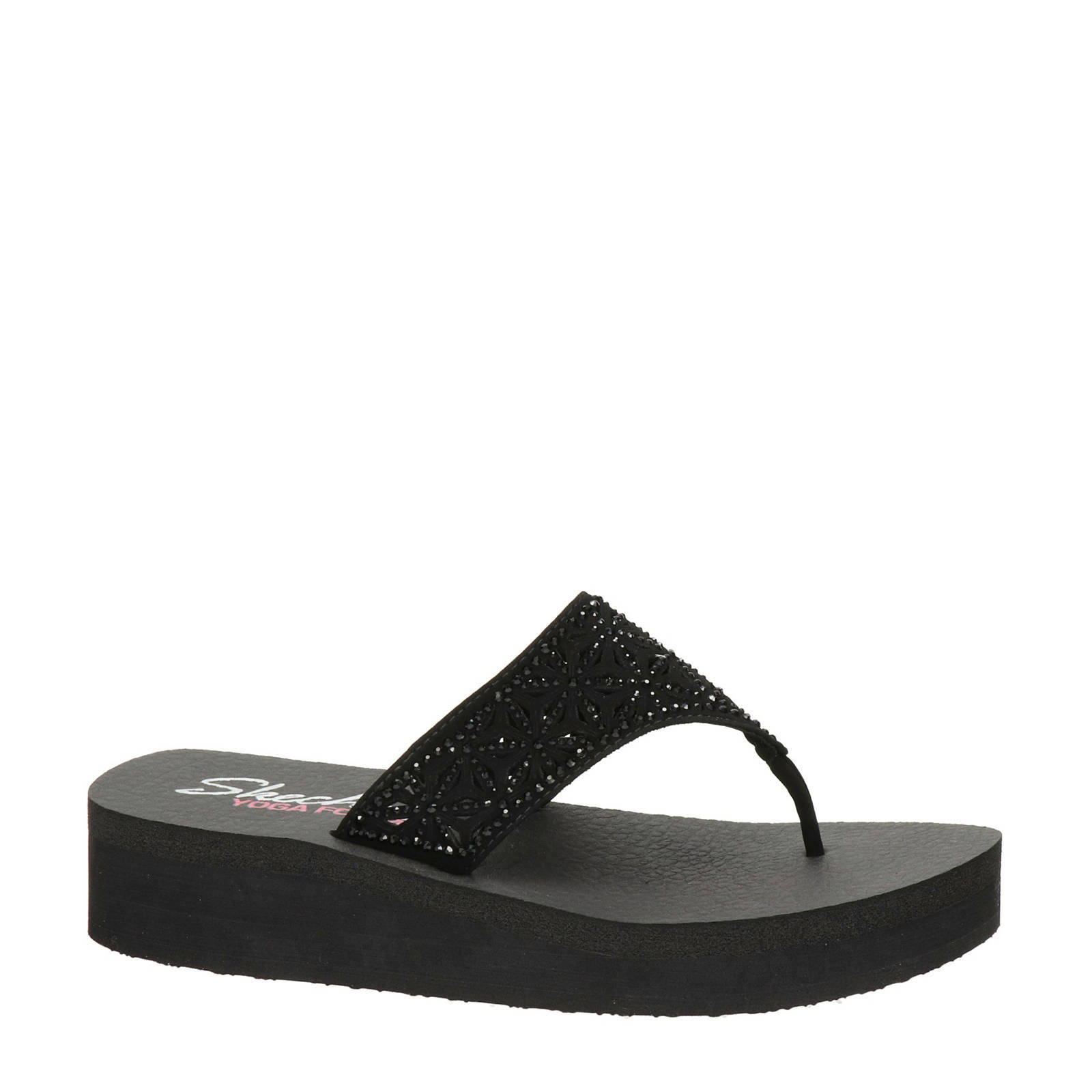 slippers met kraaltjes