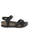 Panama Jack Sulia Basics nubuck sandalen zwart