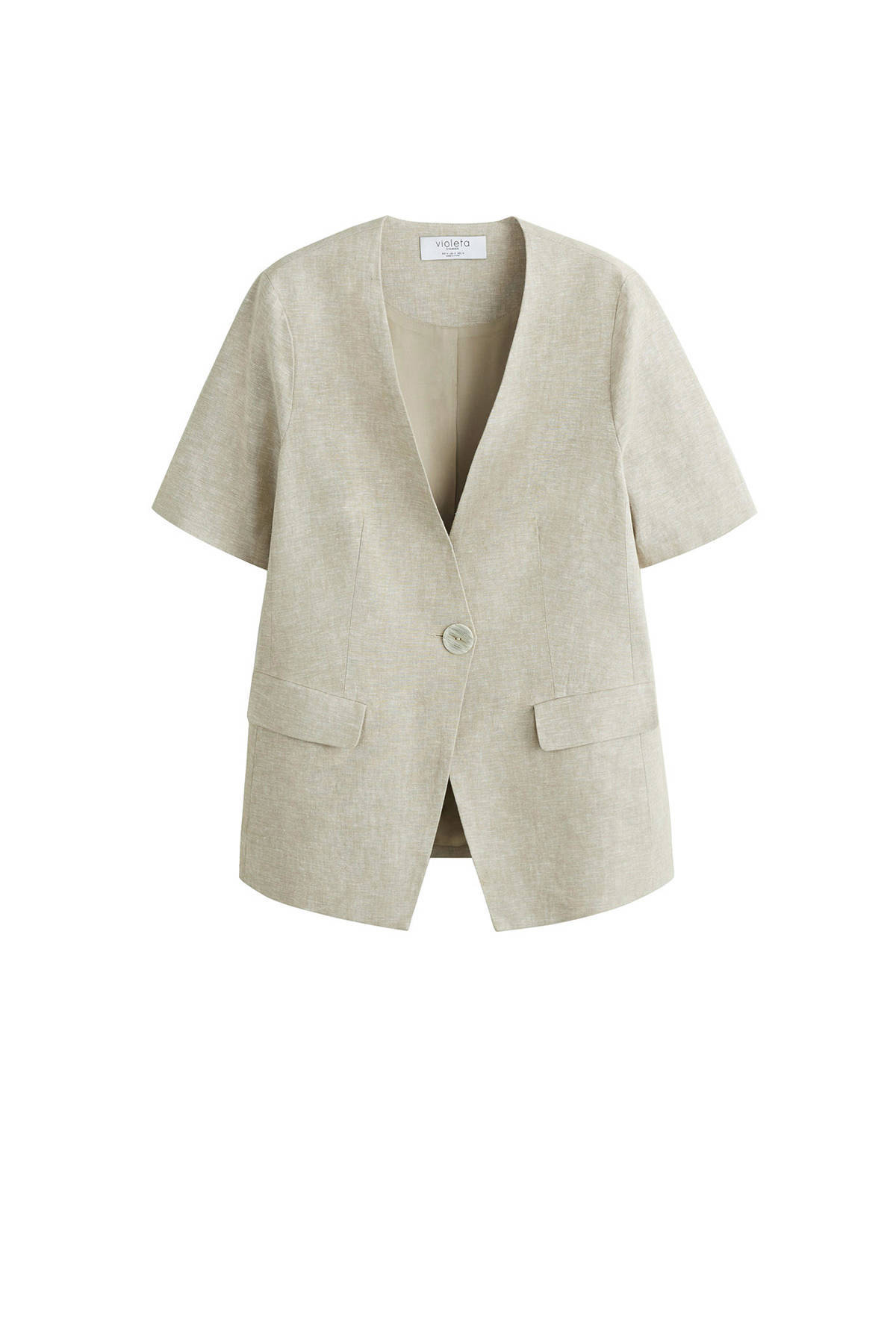 blazer korte mouw