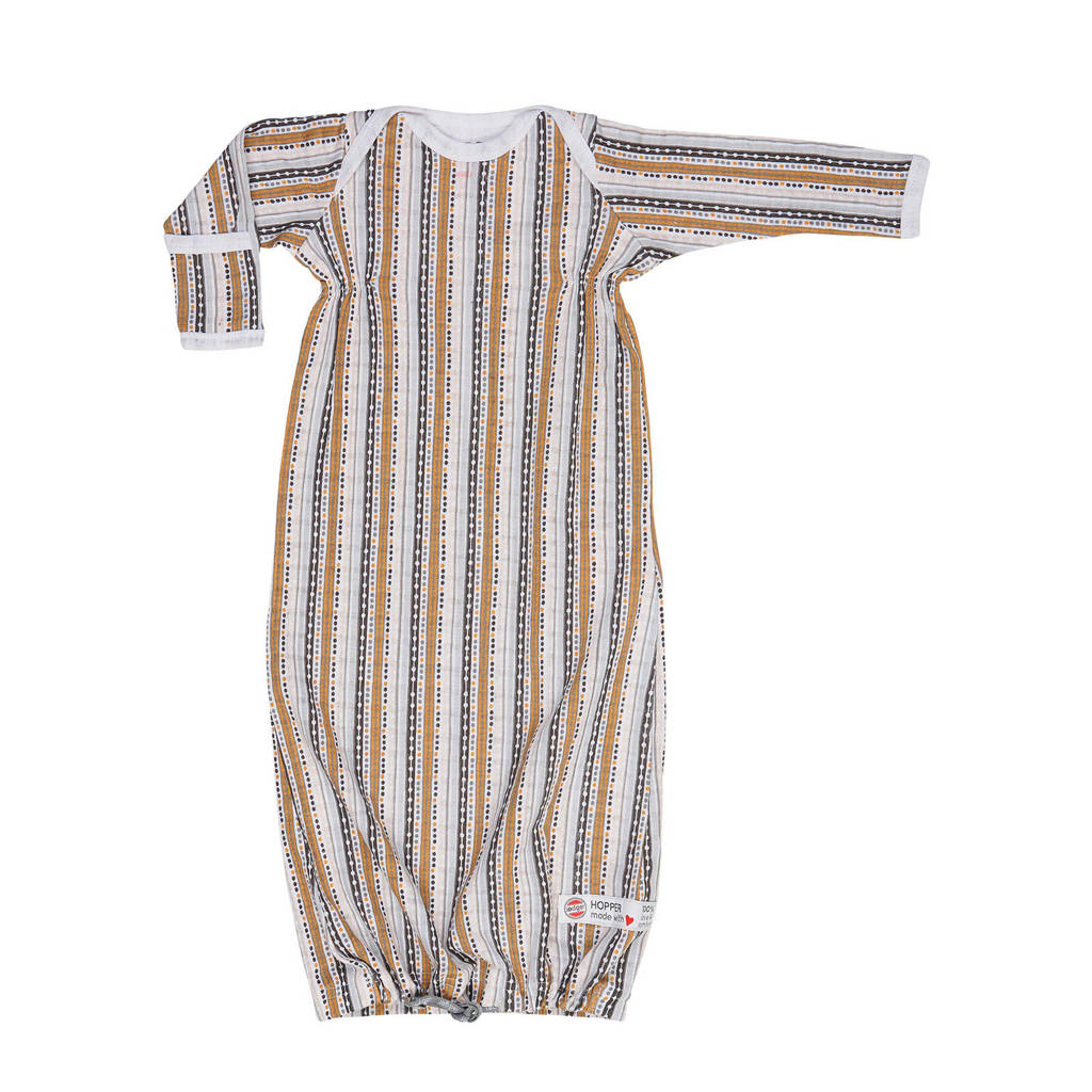 Lodger baby slaapzak zomer Hopper Newborn Xandu 0-4 mnd okergeel, Okergeel