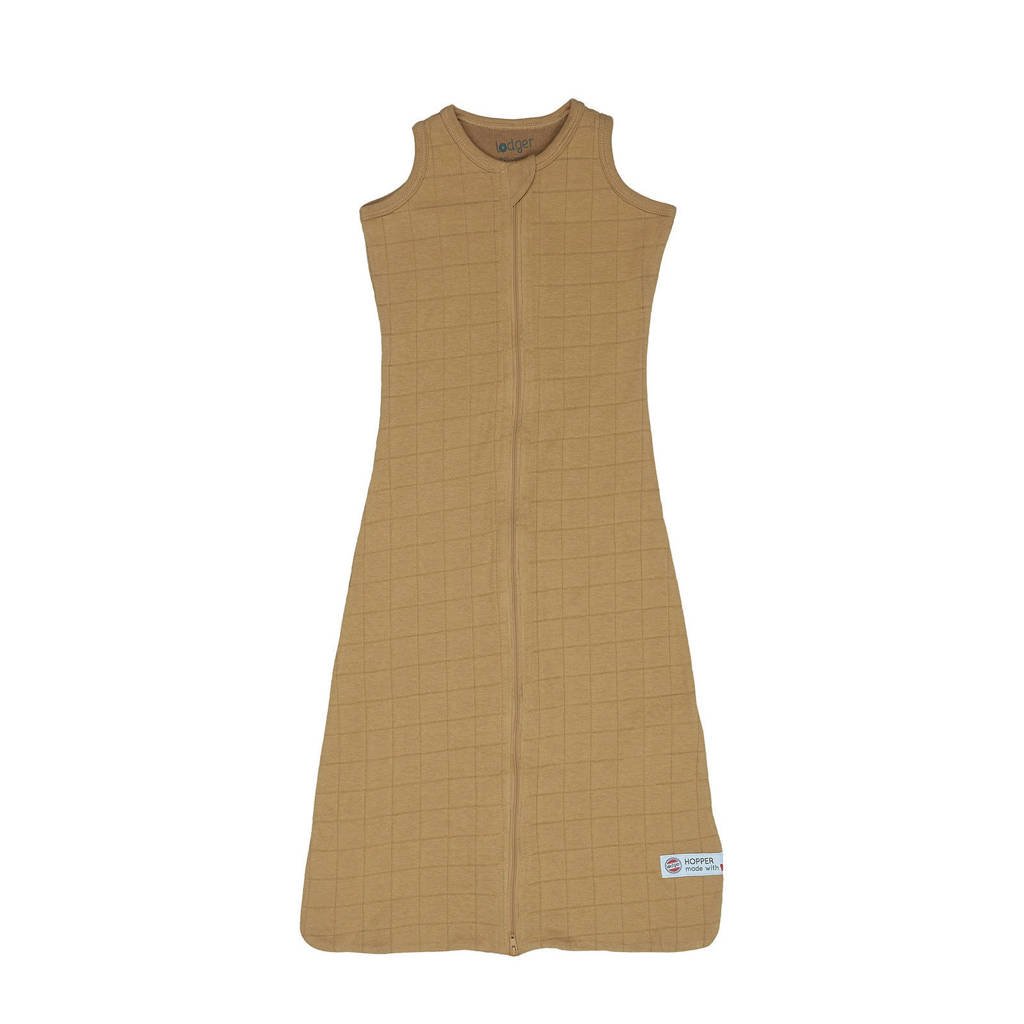 Lodger baby slaapzak zomer Hopper Sleeveless Solid 0-3 jaar okergeel, Okergeel