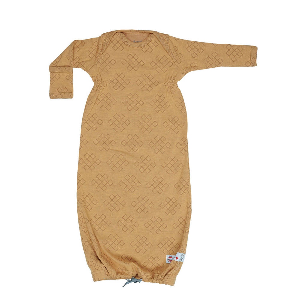 Lodger baby slaapzak zomer Hopper Newborn Empire 0-4 mnd okergeel, Okergeel