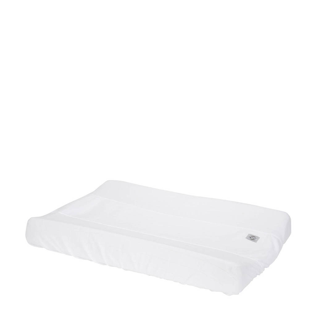 Lodger aankleedkussenhoes Changer Solid wit, Wit