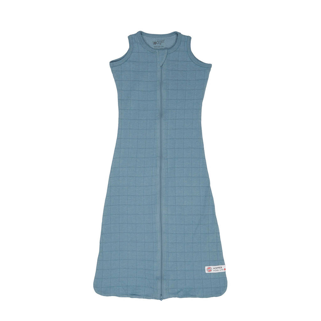 Lodger Hopper baby slaapzak zomer sleeveless solid blauw, Blauw