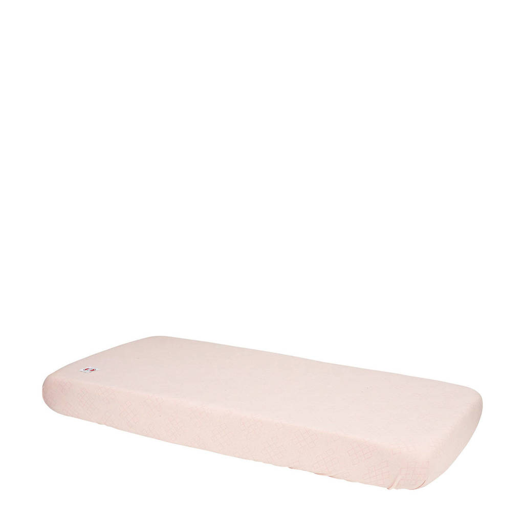 Lodger katoenen katoenen Slumber Empire hoeslaken maat 40x80 cm lichtroze Lichtroze