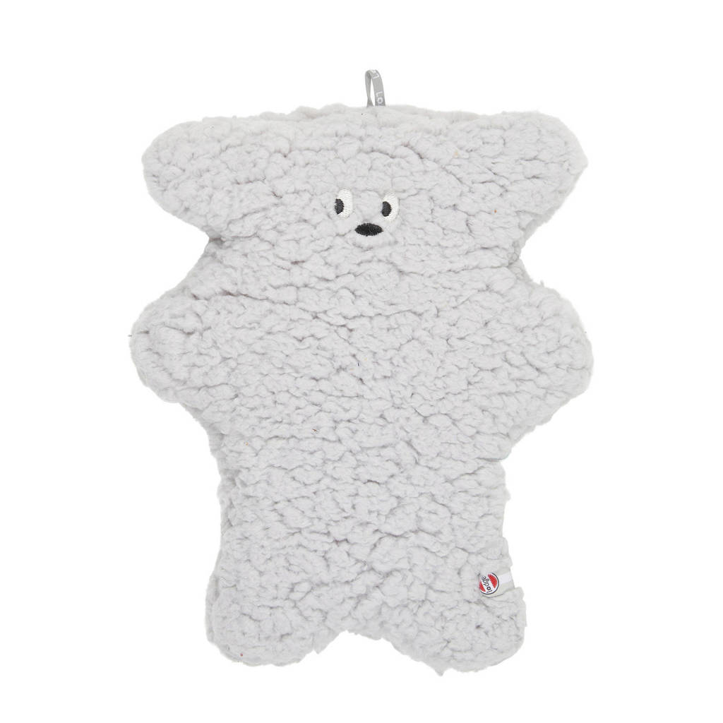 Lodger knuffel Fuzzy Sherpa Scandinavian grijs knuffel 28 cm, Grijs