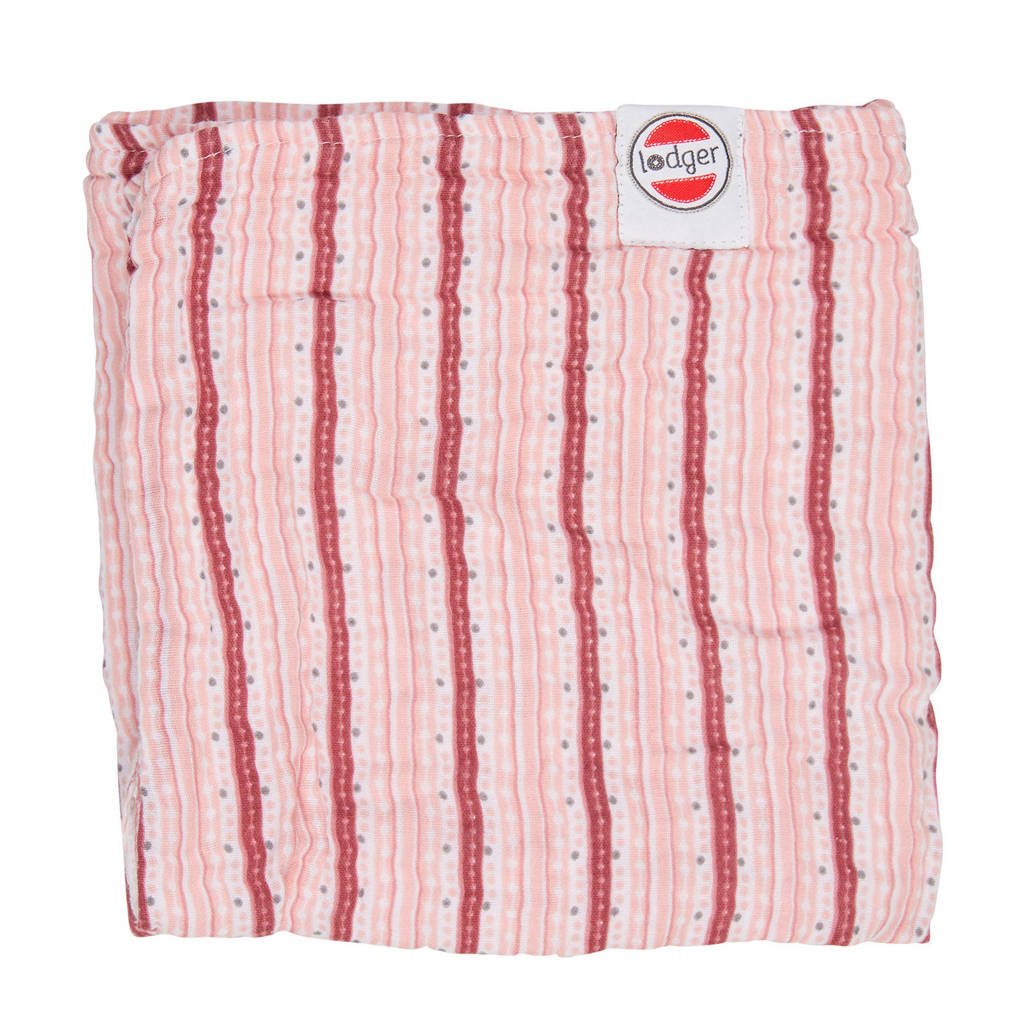 Lodger babydeken Dreamer Muslin Xandu 120x120 cm roze, Roze