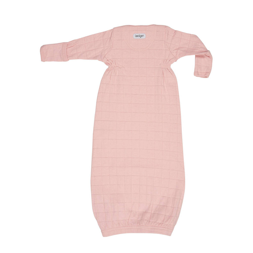 Lodger baby slaapzak zomer Hopper Newborn Solid 0-4 mnd roze, Roze