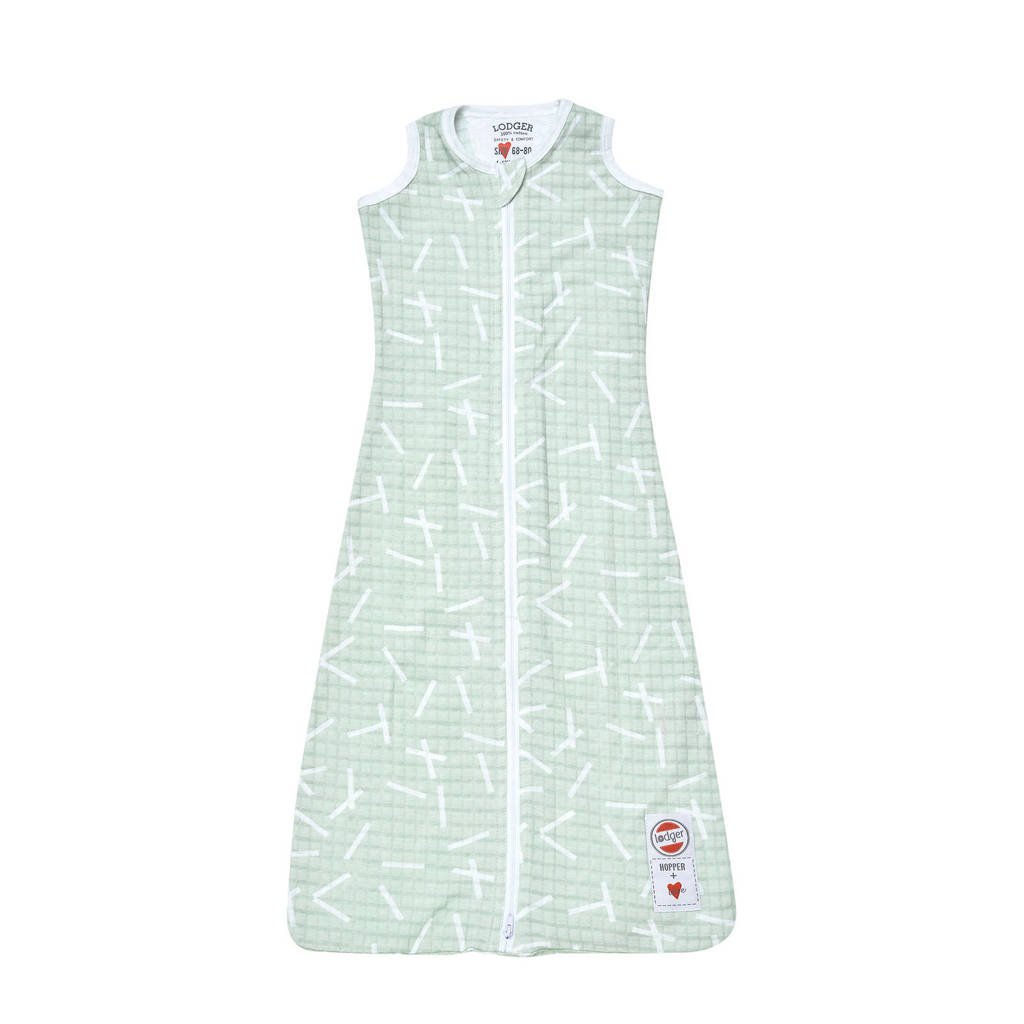 Lodger Hopper baby slaapzak zomer Sprinkle lichtgroen, Lichtgroen