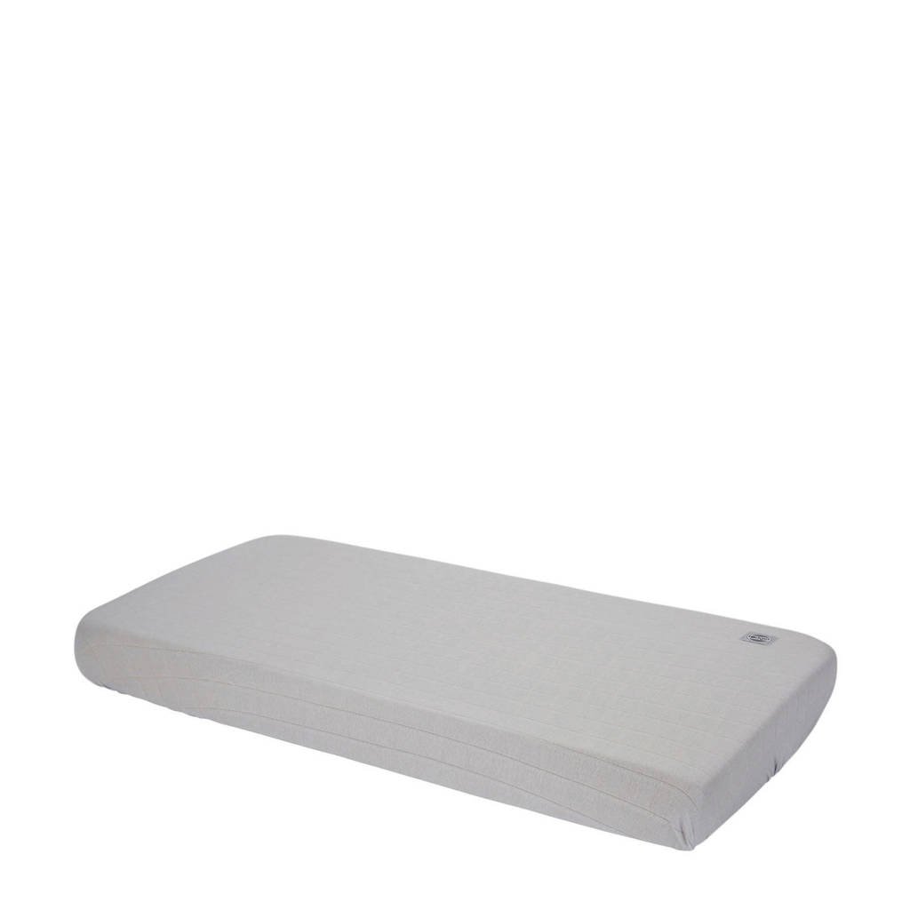 Lodger katoenen katoenen Slumber Solid hoeslaken 40 x 80 cm grijs Grijs