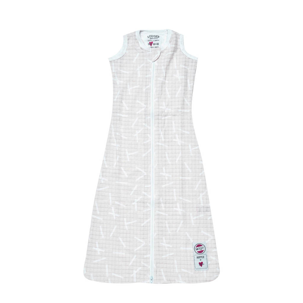 Lodger Hopper baby slaapzak zomer Sprinkle ecru, Ecru