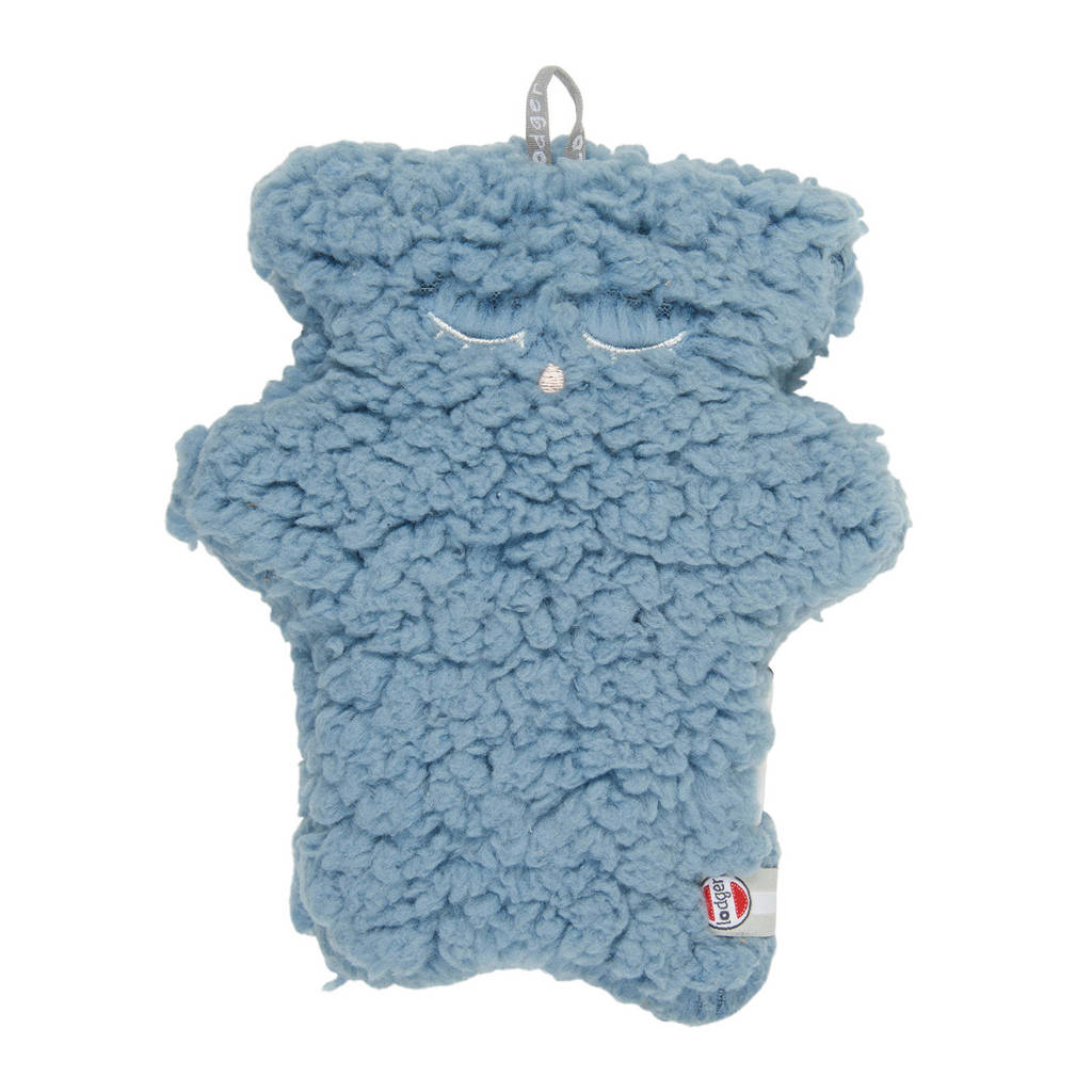 Lodger knuffel Fuzzy Sherpa Scandinavian blauw 10 cm knuffel 10 cm, Blauw