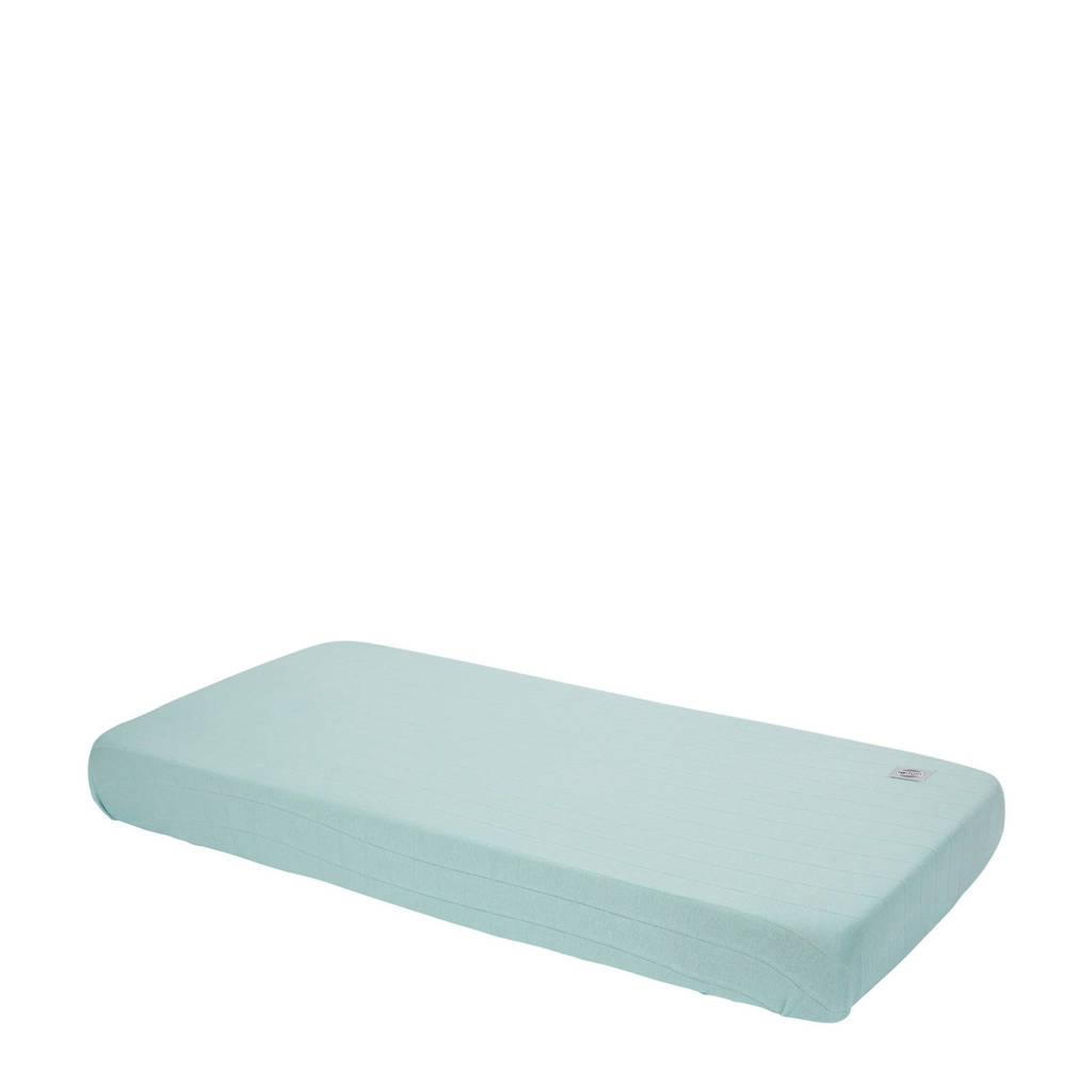 Lodger katoenen katoenen Slumber Solid hoeslaken 40 x 80 cm mintgroen Mintgroen