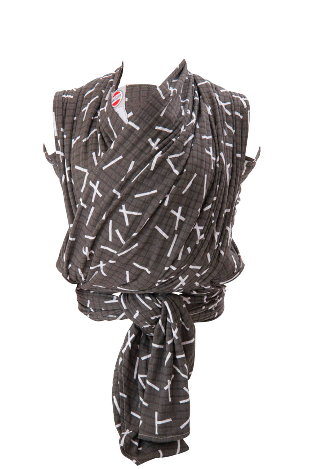 Lodger draagdoek Cocooner Botanimal zwart, Zwart