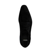 thumbnail: Manfield suède veterschoenen zwart