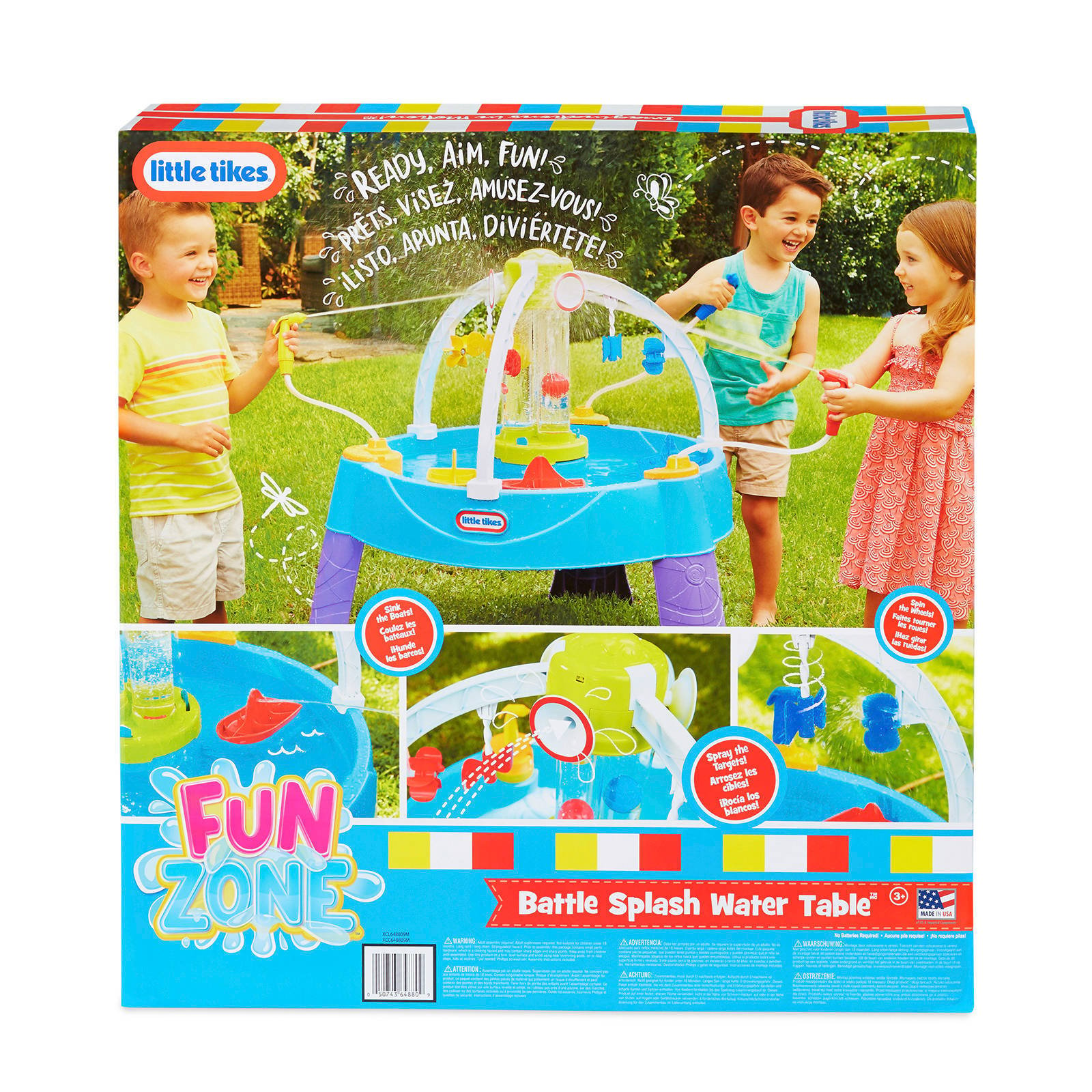 little tikes battle splash watertafel