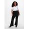 ONLY CARMAKOMA high waist flared broek CARPEVER zwart
