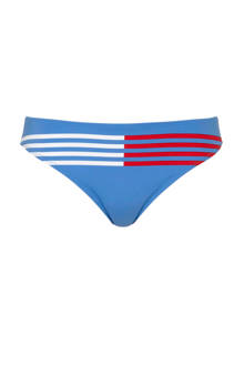 bikinibroekje met strepen lichtblauw