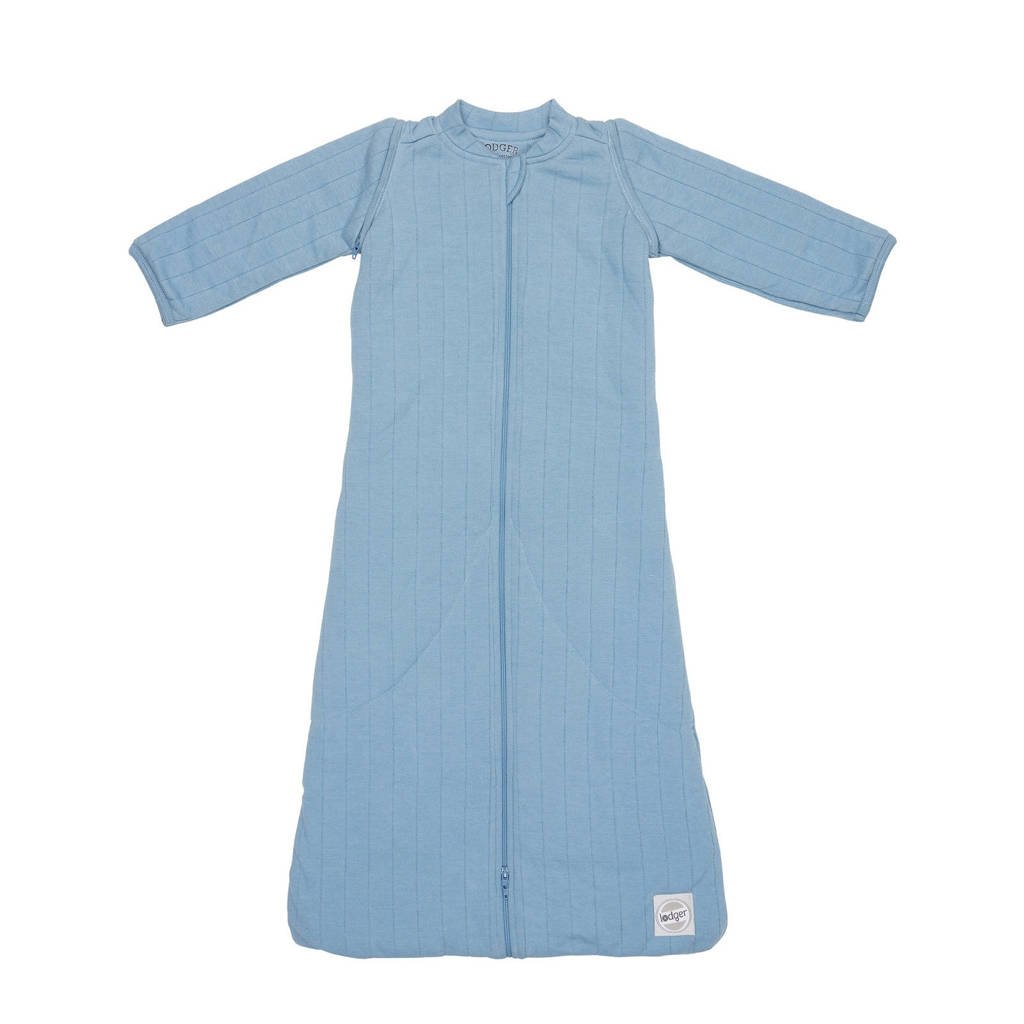 Lodger baby slaapzak Hopper Sleeves Solid blauw, Blauw