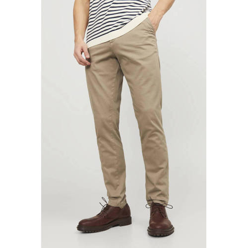 JACK & JONES slim fit chino JJIMARCO JJBOWIE beige afbeelding