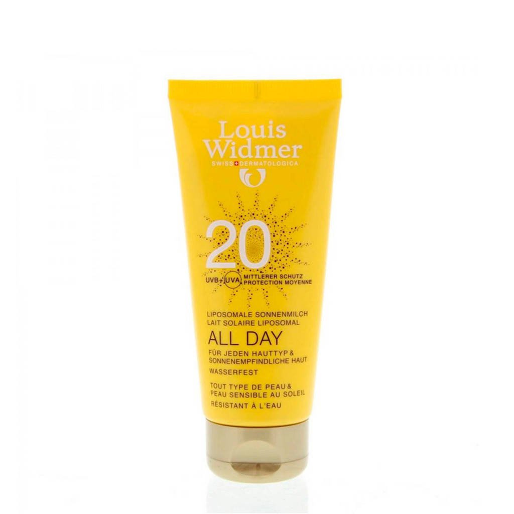 Louis Widmer All Day SPF20 zonnebrand - 100 ml