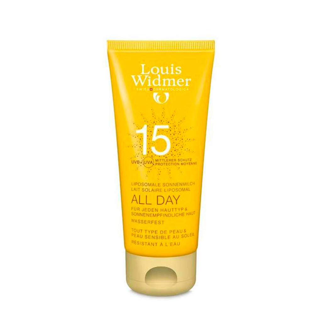 Louis Widmer All Day SPF15 zonnebrand - 100 ml