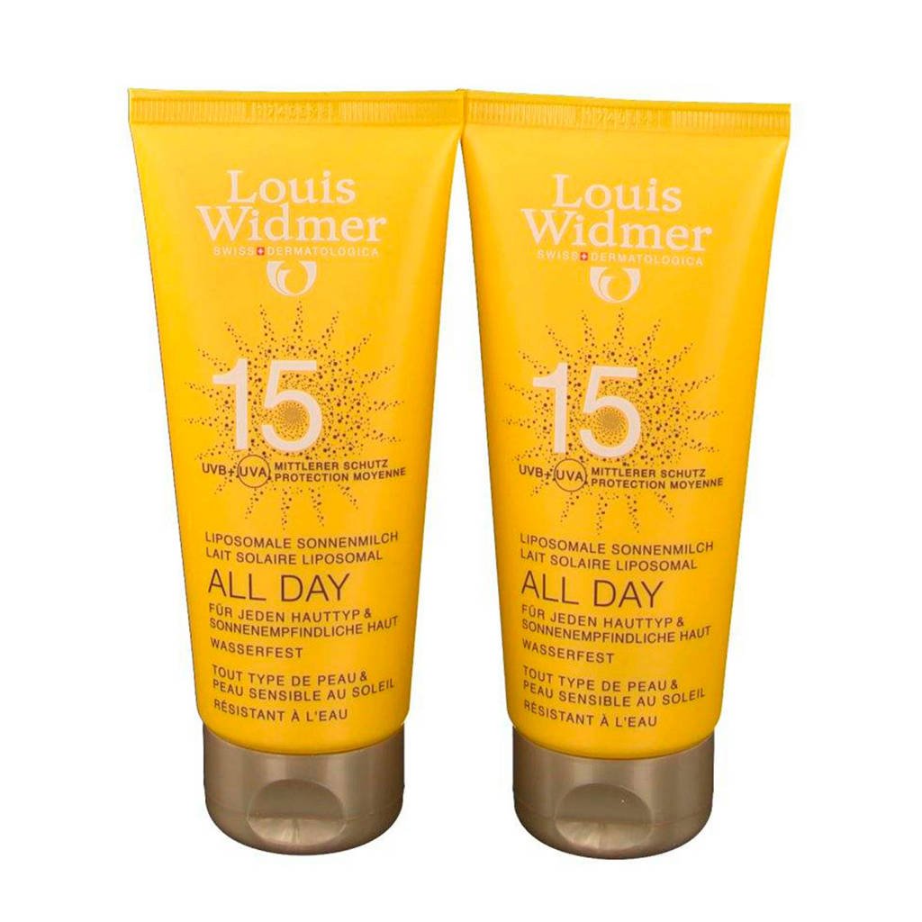 Louis Widmer All Day SPF20 Duo zonnebrand - 100 ml