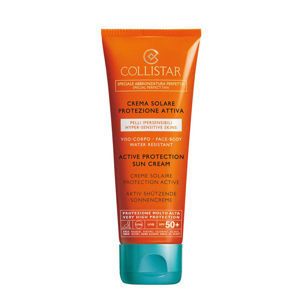 Collistar Sun Active Protection Sun Cream SPF50+ zonnebrand - 50 ml