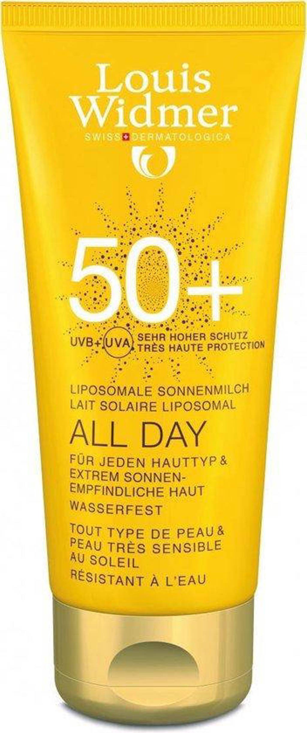 Louis Widmer Sun All Day SPF50 zonnebrand - 100 ml