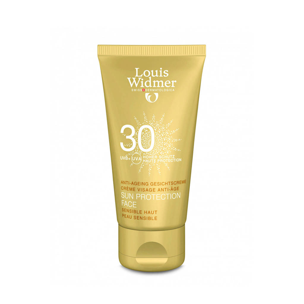 Beïnvloeden beha Vrijlating Louis Widmer Sun Protection Face SPF30 zonnebrand - 50 ml | wehkamp