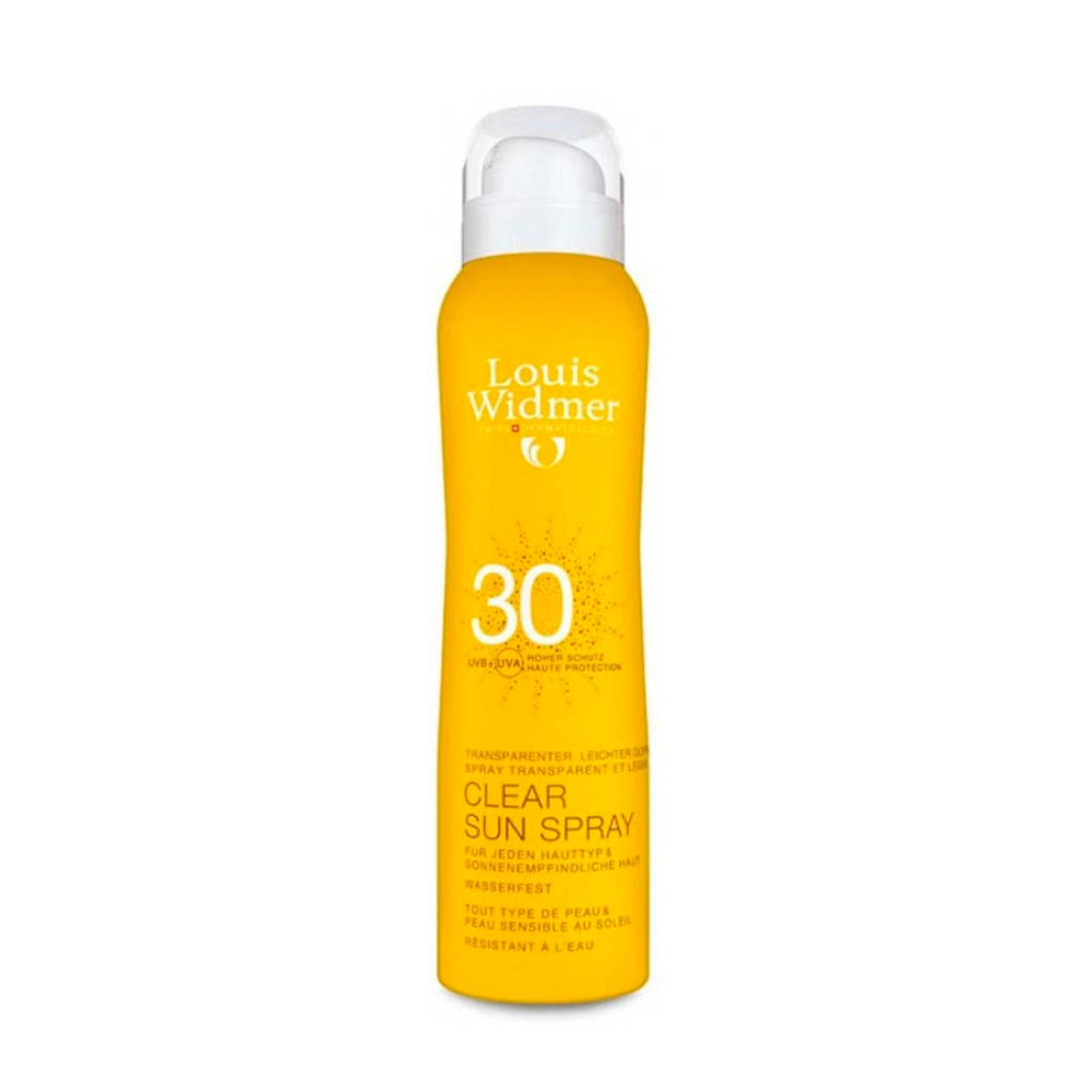 Louis Widmer Clear Sun Spray SPF30 zonnebrand - 125 ml