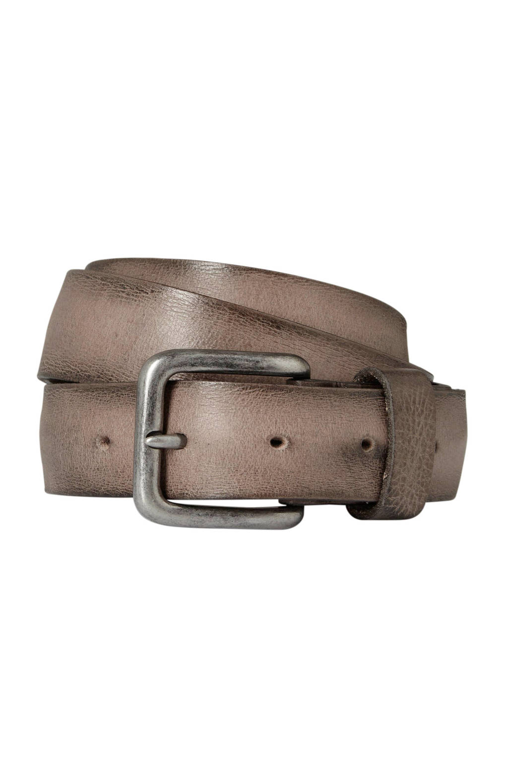 Cowboysbag Cowboysbelt leren riem taupe, Taupe