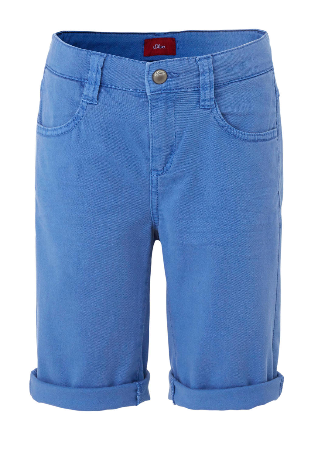 s.Oliver short blauw kopen? Morgen in huis wehkamp