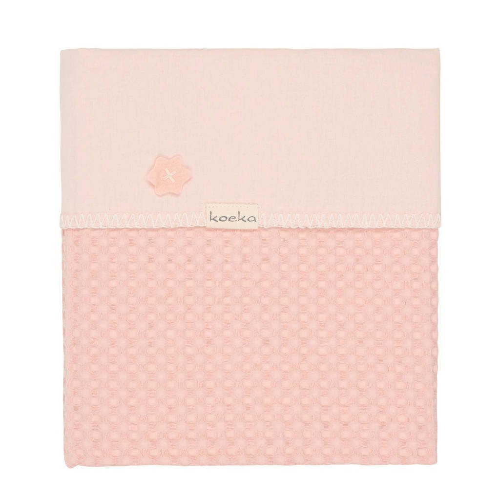 Koeka Antwerp baby wiegdeken roze 75x100 cm, Roze