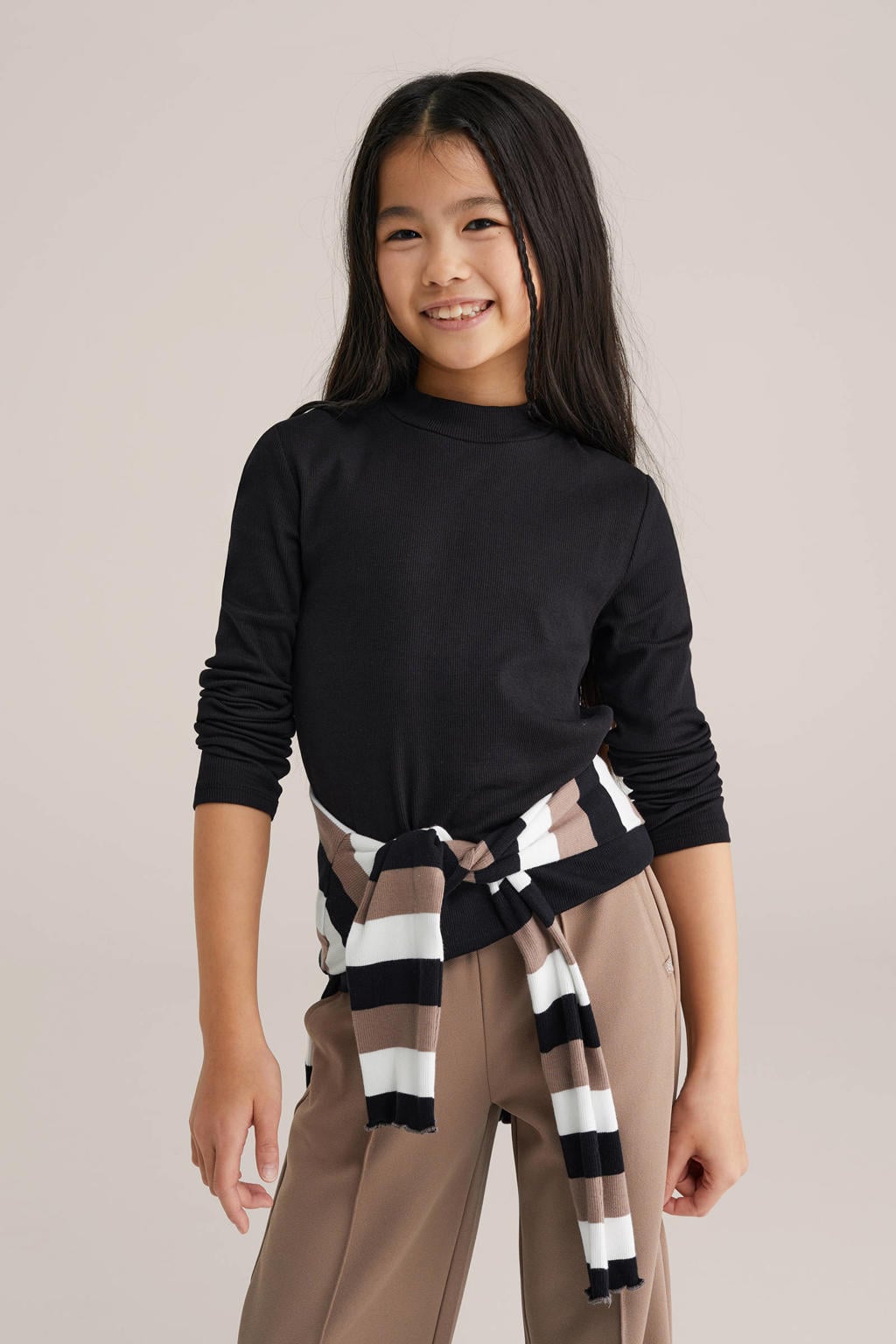 WE Fashion longsleeve zwart