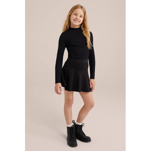 WE Fashion longsleeve zwart afbeelding