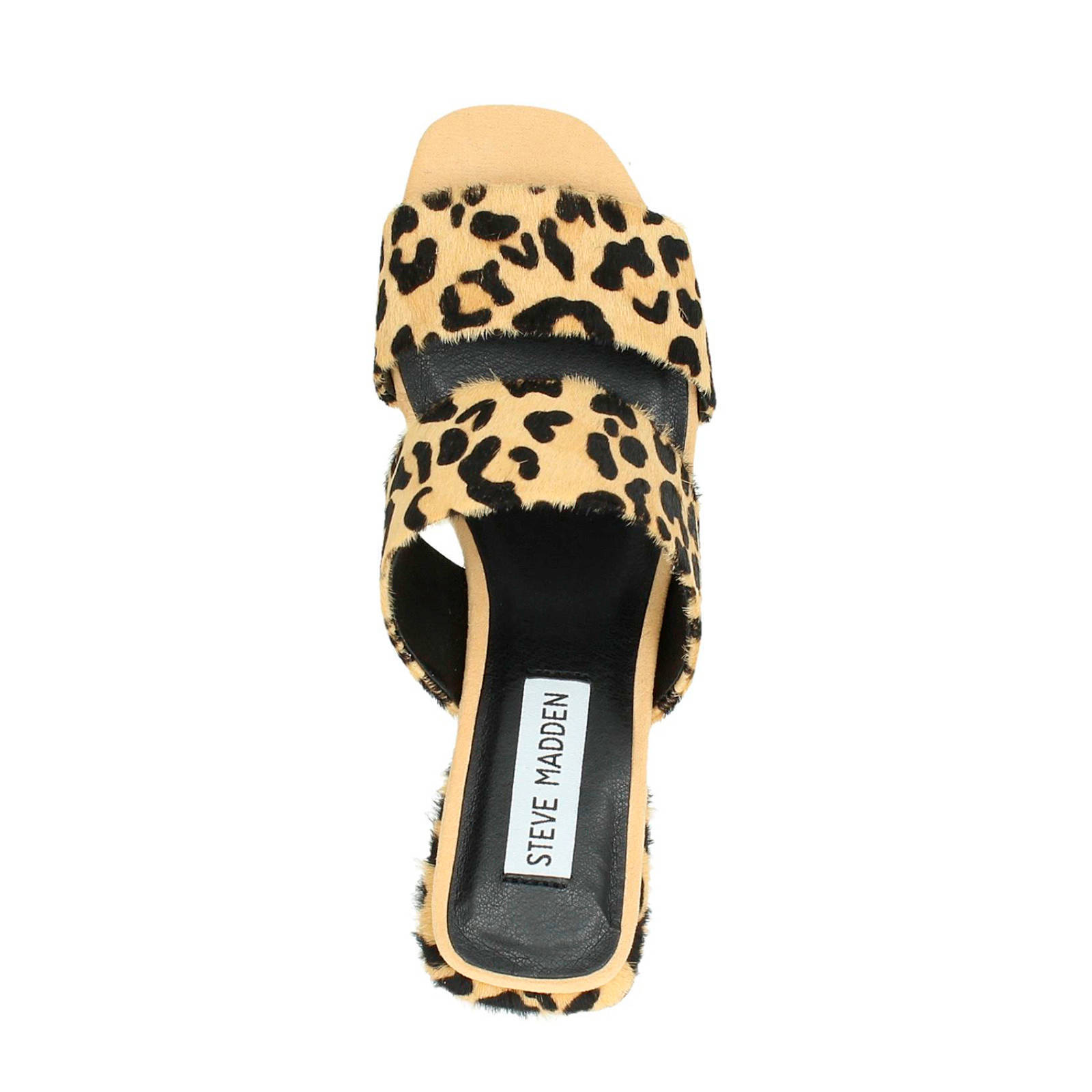 Steve Madden Keline muiltjes met panterprint | wehkamp