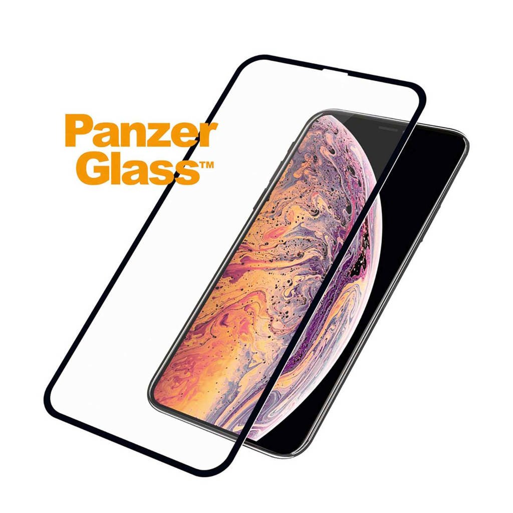 PanzerGlass screenprotector iPhone XS Max, Transparant/zwart