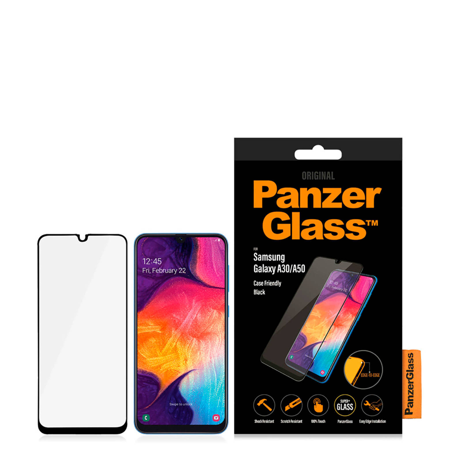 PanzerGlass screenprotector Samsung Galaxy A30/A50 | wehkamp