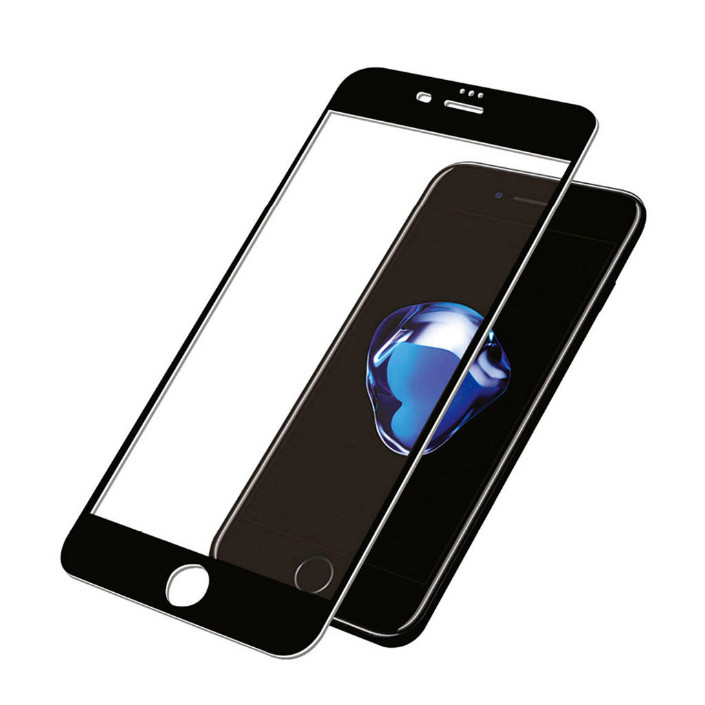 PanzerGlass screenprotector iPhone 6/6S/7/8+ Case Friendly, Zwart/transparant