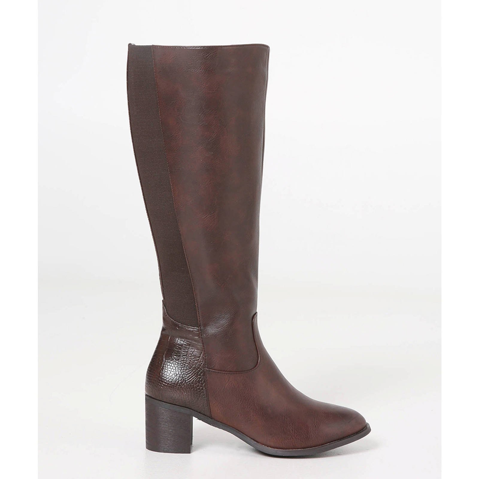 Schoenen brede schacht voor dames paprika Schoenen brede schacht voor dames paprika
