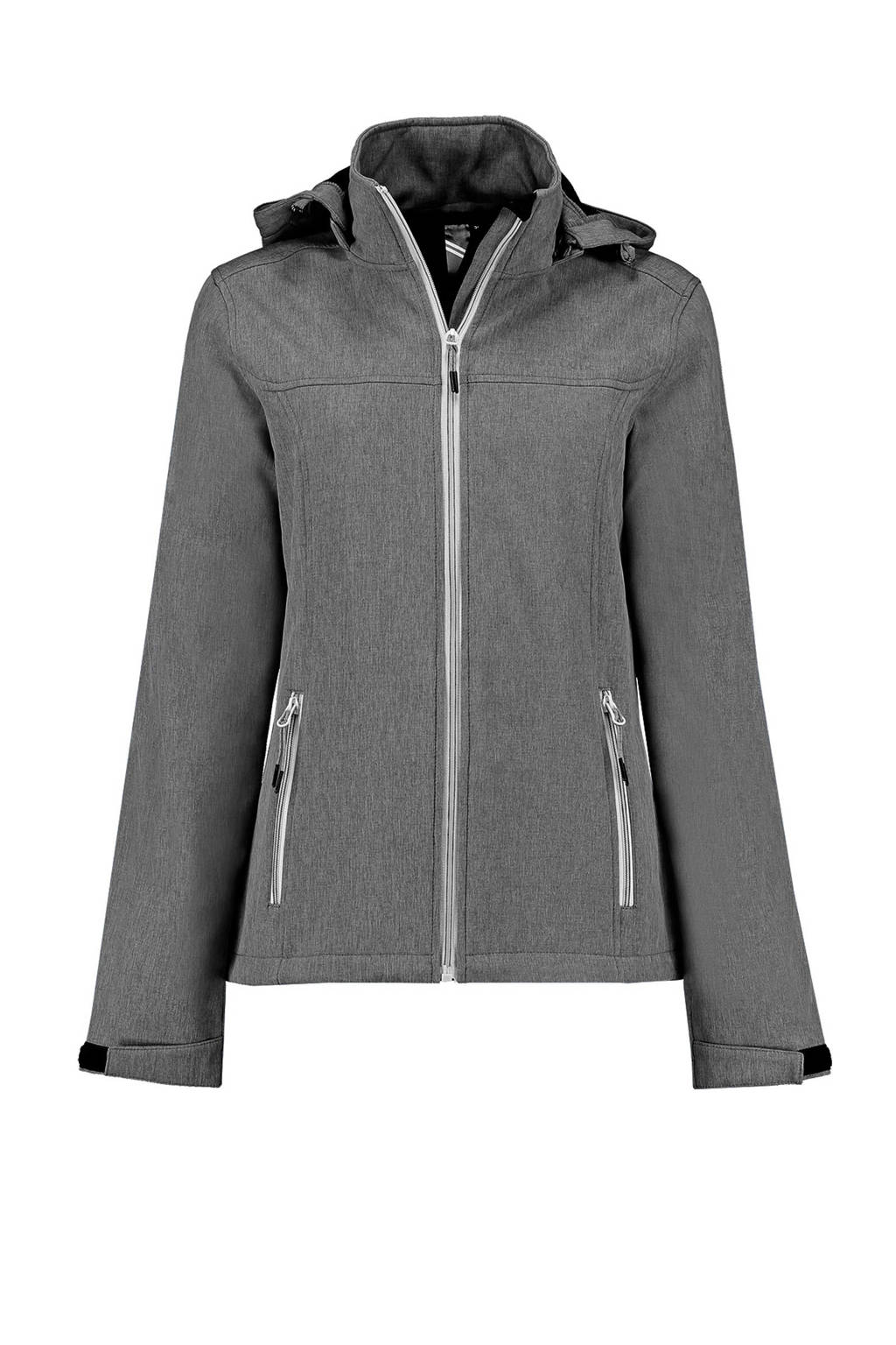 Kjelvik softshell Romi XG grijs, Grijs