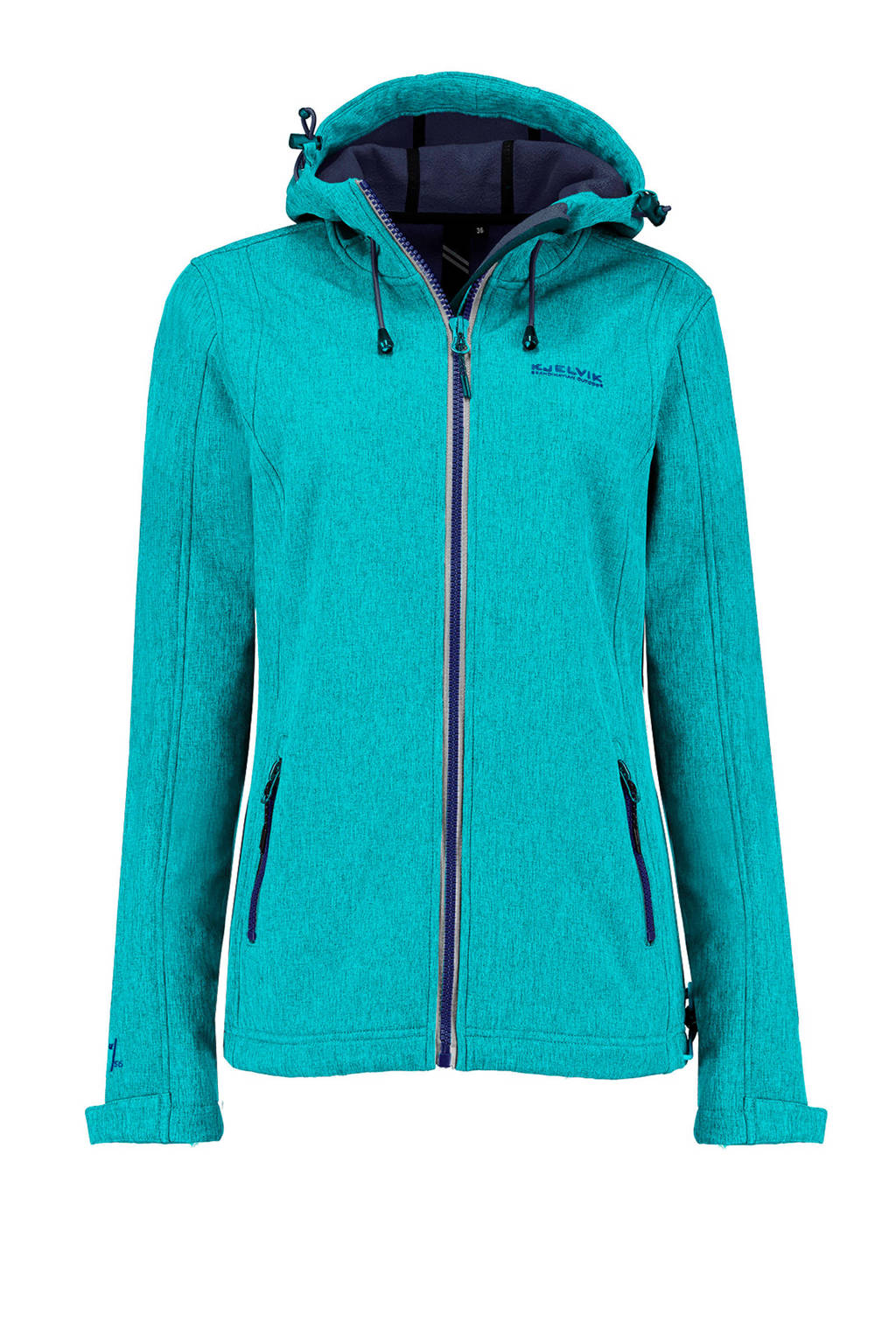 Kjelvik softshell jack Sabyne aqua, Aqua