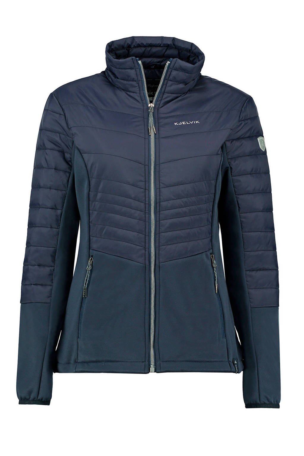 Kjelvik outdoor jas Edyna donkerblauw, Donkerblauw